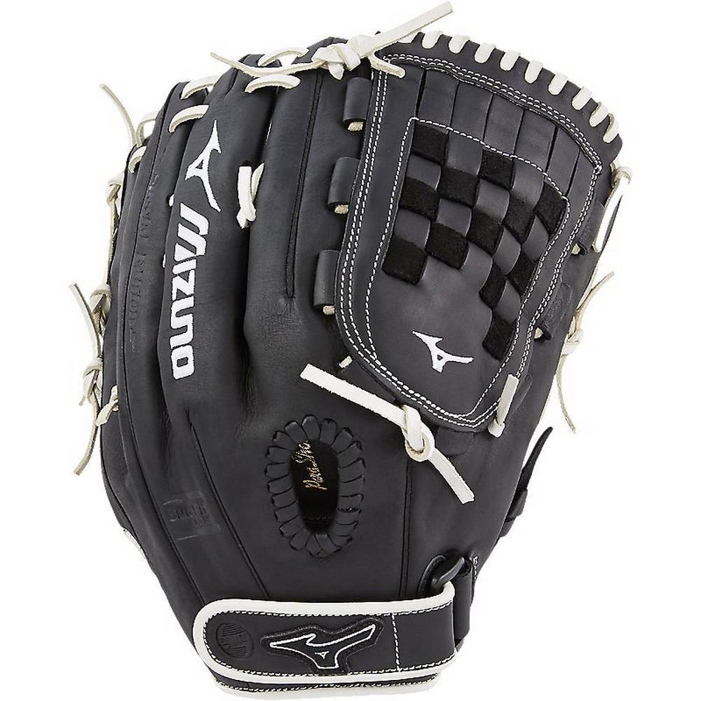 Womens Mizuno MVP Prime SE Fastpitch 13" Softball Gloves Black/Silver Philippines (SEOPIA019)